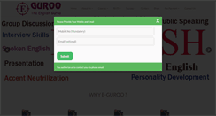 Desktop Screenshot of eguroo.in