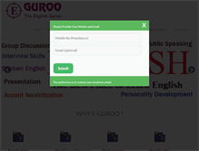 Tablet Screenshot of eguroo.in
